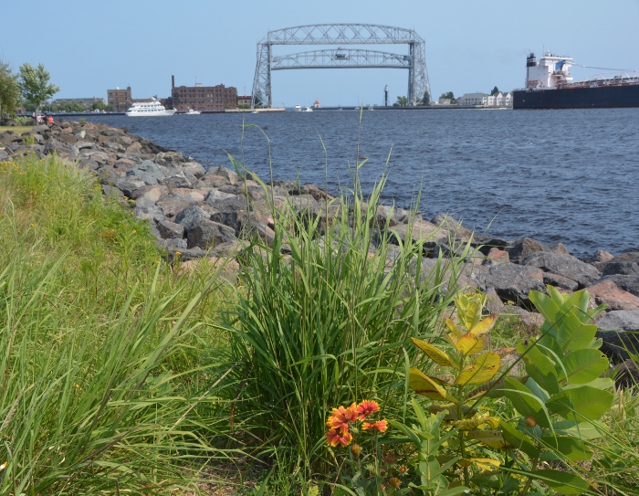 the aerial lift bridge